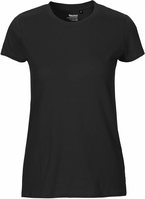Neutral - Økologisk Fit T-Shirt Dame - Sort